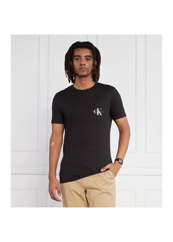 CALVIN KLEIN JEANS T-shirt | Slim Fit ze sklepu Gomez Fashion Store w kategorii T-shirty męskie - zdjęcie 163961123