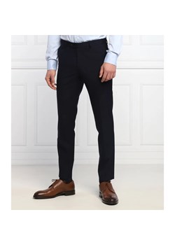 Oscar Jacobson Wełniane spodnie Denz | Slim Fit ze sklepu Gomez Fashion Store w kategorii Spodnie męskie - zdjęcie 163961133