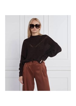 Patrizia Pepe Wełniany sweter | Relaxed fit ze sklepu Gomez Fashion Store w kategorii Swetry damskie - zdjęcie 163961304