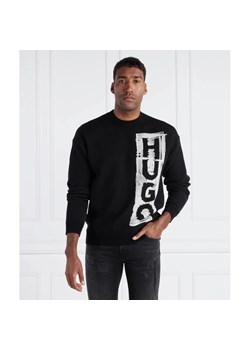 HUGO Sweter Sohugoh | Regular Fit | z dodatkiem wełny ze sklepu Gomez Fashion Store w kategorii Swetry męskie - zdjęcie 163961463