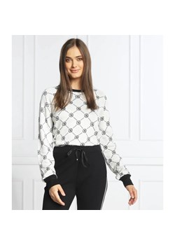 Liu Jo Sport Sweter | Regular Fit | z dodatkiem jedwabiu ze sklepu Gomez Fashion Store w kategorii Swetry damskie - zdjęcie 163961570