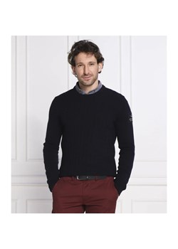 Aeronautica Militare Wełniany sweter | Slim Fit ze sklepu Gomez Fashion Store w kategorii Swetry męskie - zdjęcie 163962061