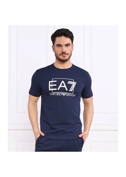 EA7 T-shirt | Regular Fit ze sklepu Gomez Fashion Store w kategorii T-shirty męskie - zdjęcie 163962142
