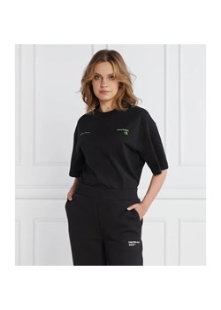 CALVIN KLEIN JEANS T-shirt | Oversize fit ze sklepu Gomez Fashion Store w kategorii Bluzki damskie - zdjęcie 163962330