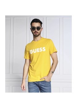 GUESS T-shirt LABYRINTH | Slim Fit ze sklepu Gomez Fashion Store w kategorii T-shirty męskie - zdjęcie 163962351
