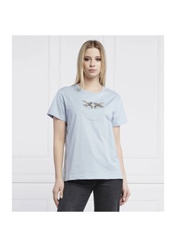 Pinko T-shirt QUENTIN 3 | Regular Fit ze sklepu Gomez Fashion Store w kategorii Bluzki damskie - zdjęcie 163962534