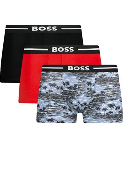 BOSS BLACK Bokserki 3-pack Trunk 3P Bold Design ze sklepu Gomez Fashion Store w kategorii Majtki męskie - zdjęcie 163962632