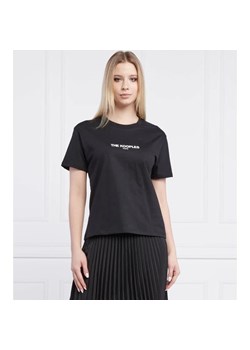 The Kooples T-shirt | Regular Fit ze sklepu Gomez Fashion Store w kategorii Bluzki damskie - zdjęcie 163962770
