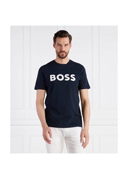 BOSS ORANGE T-shirt Thinking 1 | Regular Fit ze sklepu Gomez Fashion Store w kategorii T-shirty męskie - zdjęcie 163963293
