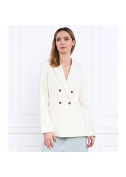 GUESS Lniana marynarka | Regular Fit ze sklepu Gomez Fashion Store w kategorii Marynarki damskie - zdjęcie 163963360