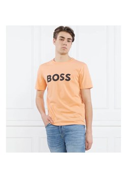 BOSS ORANGE T-shirt Thinking 1 | Regular Fit ze sklepu Gomez Fashion Store w kategorii T-shirty męskie - zdjęcie 163963802