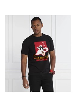 Iceberg T-shirt | Regular Fit ze sklepu Gomez Fashion Store w kategorii T-shirty męskie - zdjęcie 163963851
