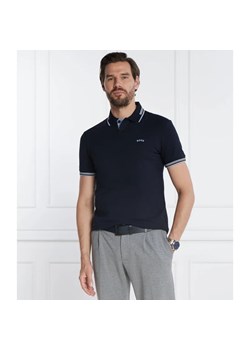 BOSS GREEN Polo Paul Curved | Slim Fit | stretch ze sklepu Gomez Fashion Store w kategorii T-shirty męskie - zdjęcie 163963854
