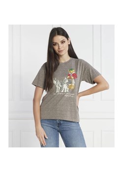 POLO RALPH LAUREN T-shirt TRI BLEND | Regular Fit ze sklepu Gomez Fashion Store w kategorii Bluzki damskie - zdjęcie 163964013