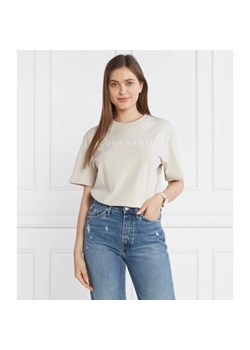 Trussardi T-shirt | Regular Fit ze sklepu Gomez Fashion Store w kategorii Bluzki damskie - zdjęcie 163964571