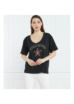 Pinko T-shirt | MODERNO JERSEY VINTAGE | Regular Fit ze sklepu Gomez Fashion Store w kategorii Bluzki damskie - zdjęcie 163965334