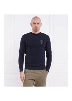 Aeronautica Militare Sweter | Regular Fit ze sklepu Gomez Fashion Store w kategorii Swetry męskie - zdjęcie 163965710