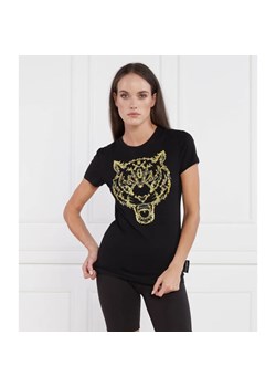 Plein Sport T-shirt | Regular Fit ze sklepu Gomez Fashion Store w kategorii Bluzki damskie - zdjęcie 163966041