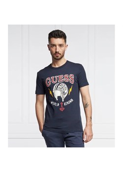 GUESS T-shirt ROUTE | Slim Fit ze sklepu Gomez Fashion Store w kategorii T-shirty męskie - zdjęcie 163966703