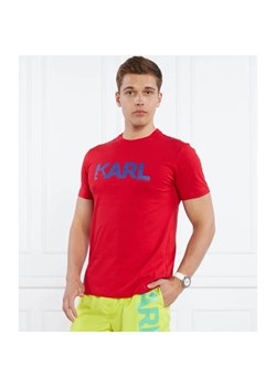 Karl Lagerfeld T-shirt karl logo | Regular Fit ze sklepu Gomez Fashion Store w kategorii T-shirty męskie - zdjęcie 163966813