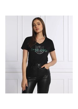Liu Jo Sport T-shirt | Regular Fit ze sklepu Gomez Fashion Store w kategorii Bluzki damskie - zdjęcie 163967231