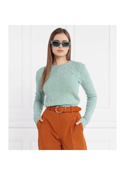 POLO RALPH LAUREN Wełniany sweter | Regular Fit | z dodatkiem kaszmiru ze sklepu Gomez Fashion Store w kategorii Swetry damskie - zdjęcie 163967351