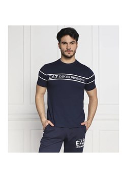 EA7 T-shirt | Regular Fit ze sklepu Gomez Fashion Store w kategorii T-shirty męskie - zdjęcie 163967503