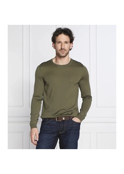 BOSS BLACK Wełniany sweter Leno-P | Slim Fit ze sklepu Gomez Fashion Store w kategorii Swetry męskie - zdjęcie 163967623