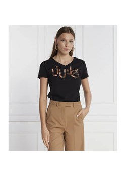 Liu Jo T-shirt | Regular Fit ze sklepu Gomez Fashion Store w kategorii Bluzki damskie - zdjęcie 163967864