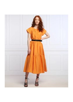 Weekend MaxMara Lniana sukienka NEMBI ze sklepu Gomez Fashion Store w kategorii Sukienki - zdjęcie 163968002