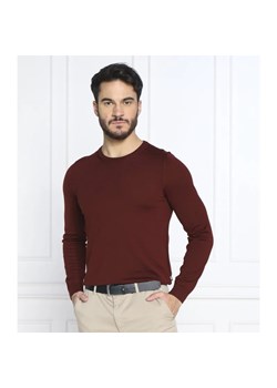 BOSS BLACK Wełniany sweter Leno-P | Slim Fit ze sklepu Gomez Fashion Store w kategorii Swetry męskie - zdjęcie 163968240