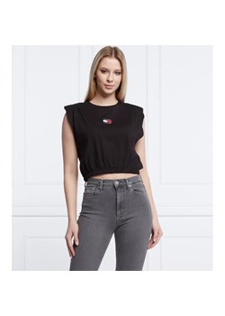 Tommy Jeans T-shirt | Cropped Fit ze sklepu Gomez Fashion Store w kategorii Bluzki damskie - zdjęcie 163968344