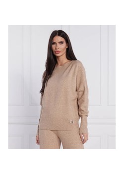 Liu Jo Rose Sweter | Regular Fit | z dodatkiem wełny ze sklepu Gomez Fashion Store w kategorii Swetry damskie - zdjęcie 163968382