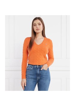 POLO RALPH LAUREN Wełniany sweter | Regular Fit | z dodatkiem kaszmiru ze sklepu Gomez Fashion Store w kategorii Swetry damskie - zdjęcie 163968434