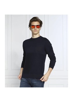 Armani Exchange Sweter | Slim Fit | z dodatkiem jedwabiu ze sklepu Gomez Fashion Store w kategorii Swetry męskie - zdjęcie 163968564