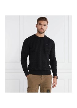 Aeronautica Militare Sweter | Regular Fit ze sklepu Gomez Fashion Store w kategorii Swetry męskie - zdjęcie 163968703