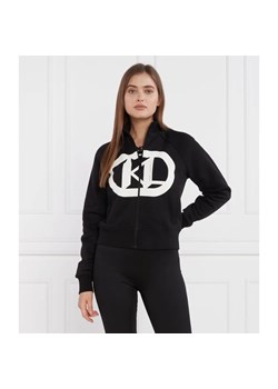 Karl Lagerfeld Bluza kl logo zip up | Regular Fit ze sklepu Gomez Fashion Store w kategorii Bluzy damskie - zdjęcie 163968884