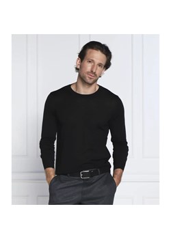 Oscar Jacobson Wełniany sweter Custer | Slim Fit ze sklepu Gomez Fashion Store w kategorii Swetry męskie - zdjęcie 163969102