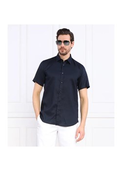 BOSS BLACK Lniana koszula Ross | Slim Fit ze sklepu Gomez Fashion Store w kategorii Koszule męskie - zdjęcie 163969404