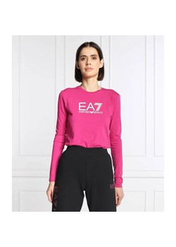 EA7 Bluzka | Regular Fit ze sklepu Gomez Fashion Store w kategorii Bluzki damskie - zdjęcie 163970080