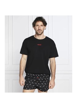 Hugo Bodywear T-shirt Linked | Regular Fit ze sklepu Gomez Fashion Store w kategorii T-shirty męskie - zdjęcie 163970111