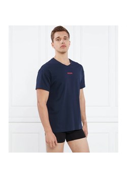 Hugo Bodywear T-shirt Linked 10241810 02 | Slim Fit ze sklepu Gomez Fashion Store w kategorii T-shirty męskie - zdjęcie 163970290