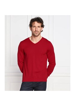 BOSS BLACK Wełniany sweter Melba-P | Slim Fit ze sklepu Gomez Fashion Store w kategorii Swetry męskie - zdjęcie 163970382