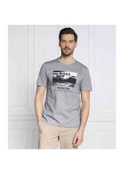 BOSS ORANGE T-shirt Teestripe | Regular Fit ze sklepu Gomez Fashion Store w kategorii T-shirty męskie - zdjęcie 163970450