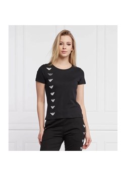 EA7 T-shirt | Regular Fit ze sklepu Gomez Fashion Store w kategorii Bluzki damskie - zdjęcie 163970464