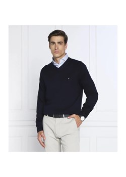 Tommy Hilfiger Sweter | Regular Fit | z dodatkiem kaszmiru ze sklepu Gomez Fashion Store w kategorii Swetry męskie - zdjęcie 163970572