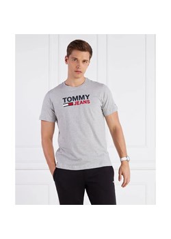 Tommy Jeans T-shirt CORP LOGO | Regular Fit ze sklepu Gomez Fashion Store w kategorii T-shirty męskie - zdjęcie 163970623