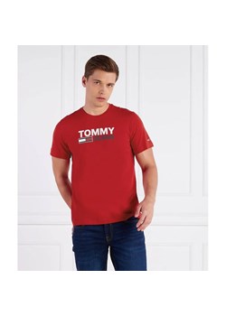 Tommy Jeans T-shirt CORP LOGO | Regular Fit ze sklepu Gomez Fashion Store w kategorii T-shirty męskie - zdjęcie 163970774