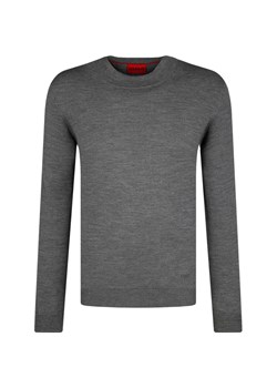 HUGO Wełniany sweter San Matteo | Regular Fit ze sklepu Gomez Fashion Store w kategorii Swetry męskie - zdjęcie 163970981