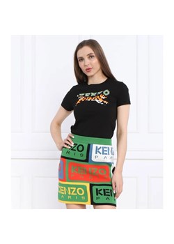 Kenzo T-shirt KENZO PIXEL CLASSIC | Regular Fit ze sklepu Gomez Fashion Store w kategorii Bluzki damskie - zdjęcie 163971154